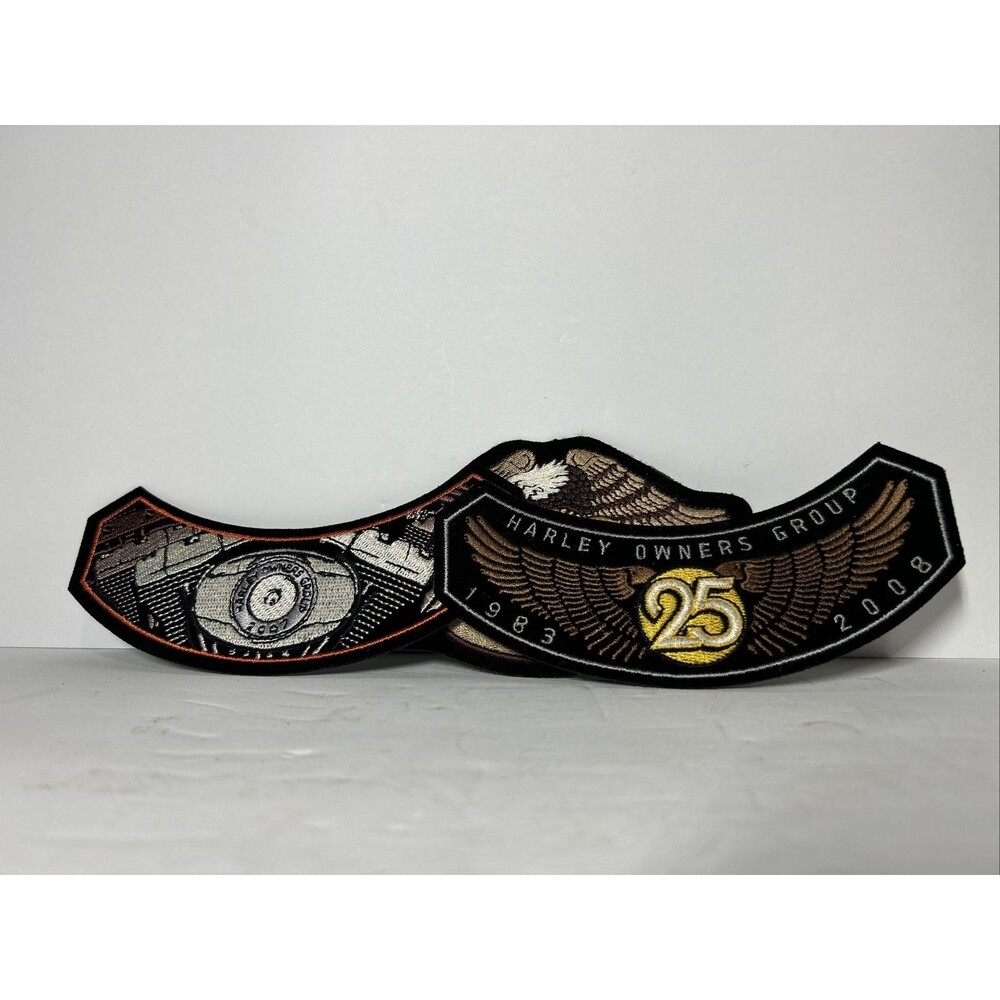 Harley Davidson H.O.G Member Patches 2007-2008